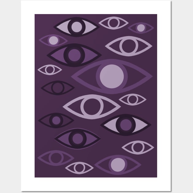 All seeing eye Wall Art by Harlotquen